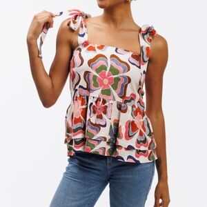 Smith & Quinn Cici She’s a Rainbow Top Size XL